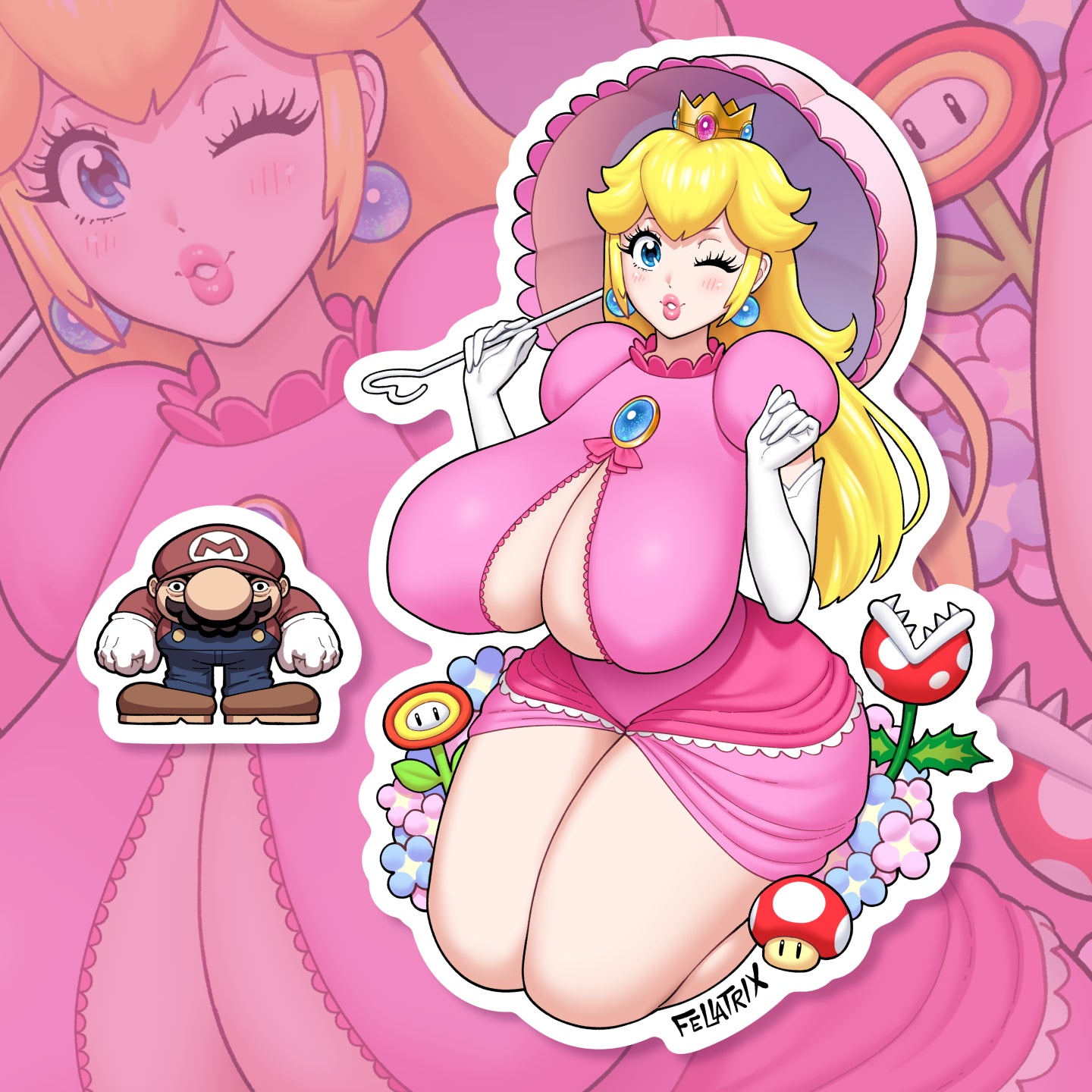 Sticker - Mushroom Princess