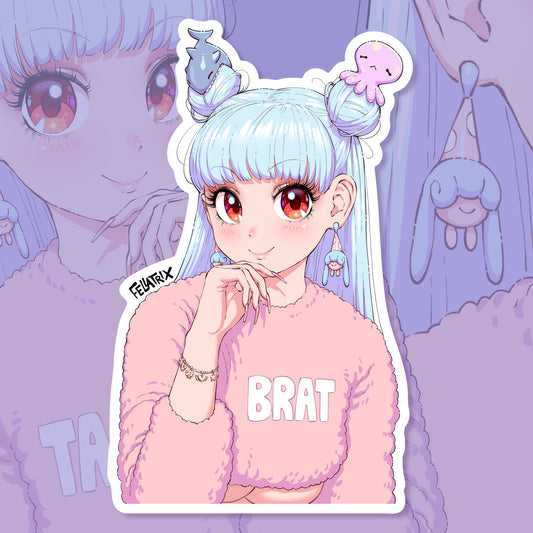 Sticker - Valentina · Superb Brat